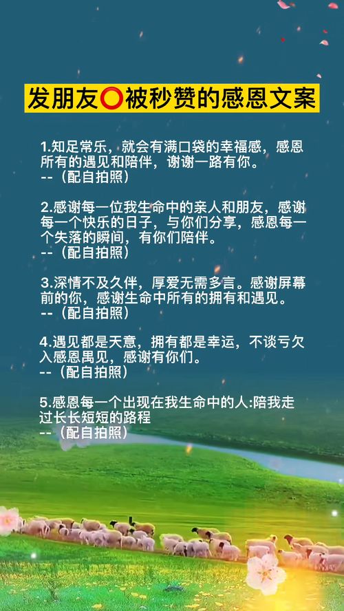 生日发的感谢别人的文案