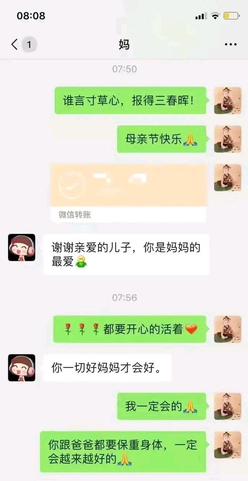 发群里的母亲节祝福语