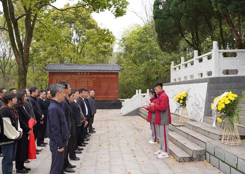 “清明节”祭先烈”活动中留言