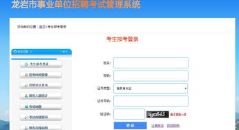 龙岩人事考试网入口