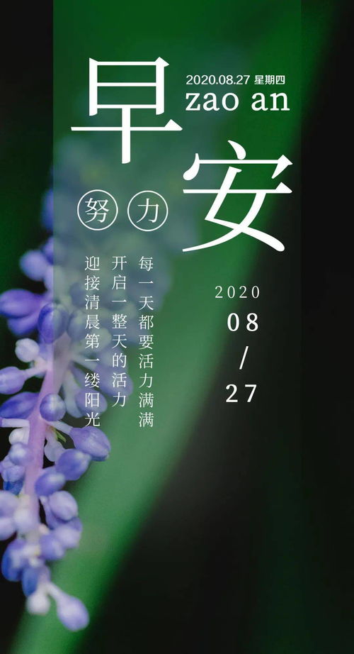 202年早安的祝福语