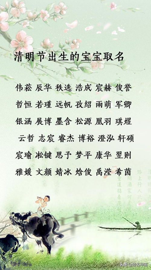 清明节出生的孩子命好吗