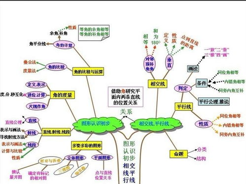 初二上册数学各单元思维导图