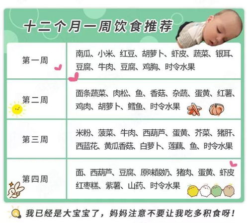 6-12个月宝宝辅食食谱