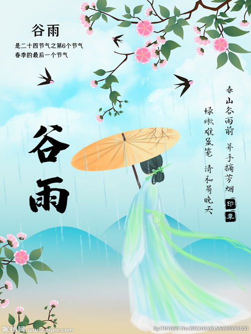 描写谷雨的诗句