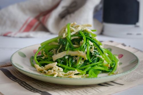 芝麻拌红苋菜的做法