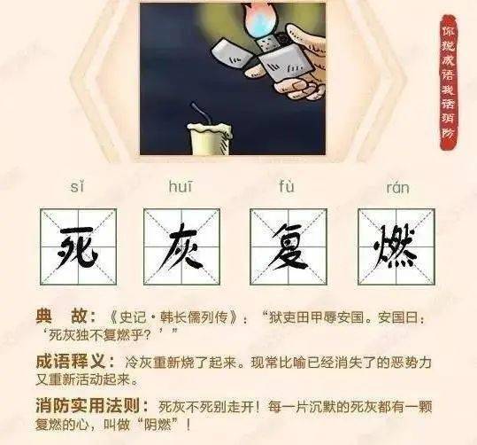 和火有关的成语