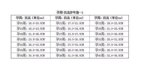 孕期38周双顶径标准