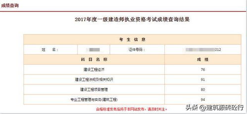 河池一级建造师成绩查询时间