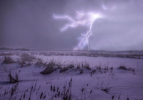 下雪打雷老古人说法