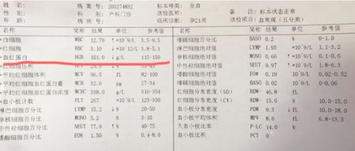 血常规检查,准妈妈必须了解的四个指标是