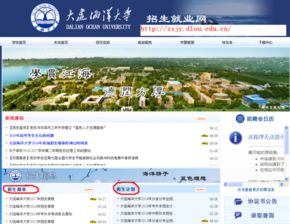 大连大学就业信息网官网