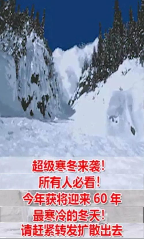 降温下雪的文案