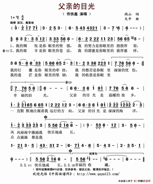 感恩父亲的歌曲有哪些急需要