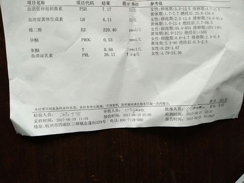 激素六项检查注意事项