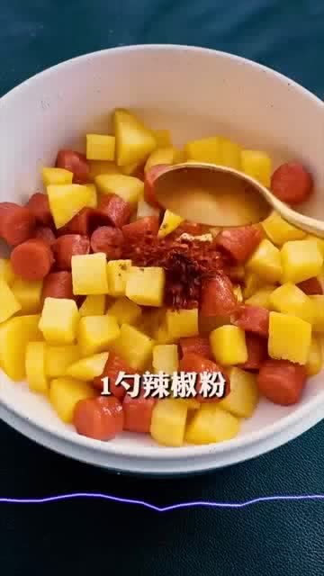 怎样用土豆火腿做披萨