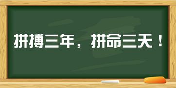 为了中考而努力的说说