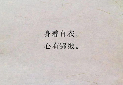 干净八字短句小清新