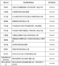 漳州会计证报名网站官网