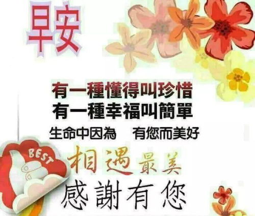 最漂亮的早上好祝福