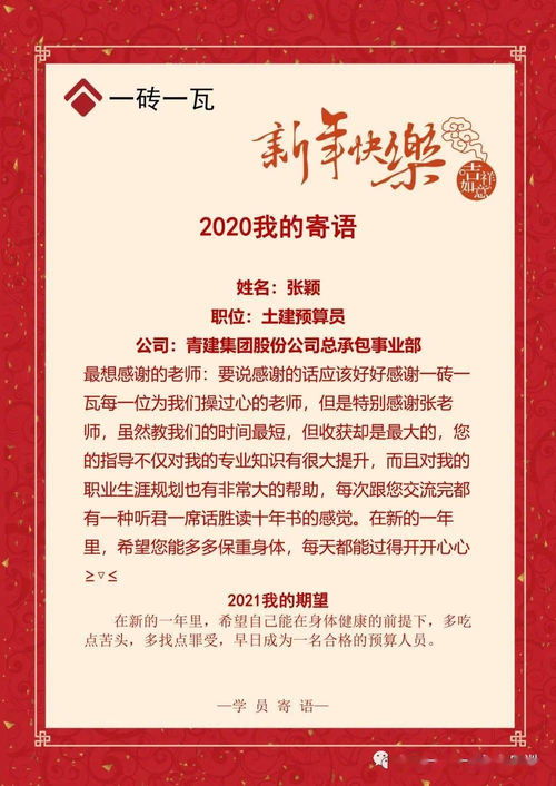 新年寄语简短励志2021学生