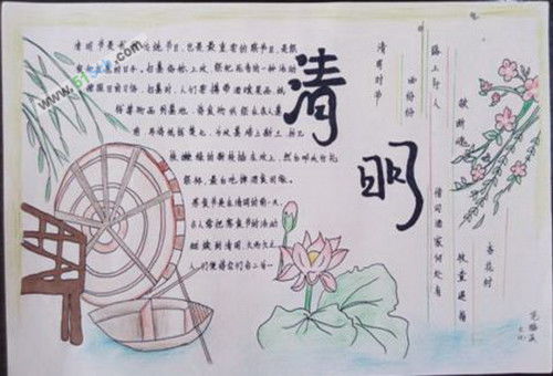 清明节来历（短一点的，手抄报用）