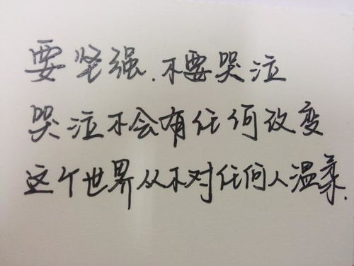 励志的句子致自己简短八个字