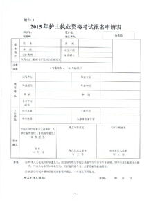 2015护士资格证报名时间表