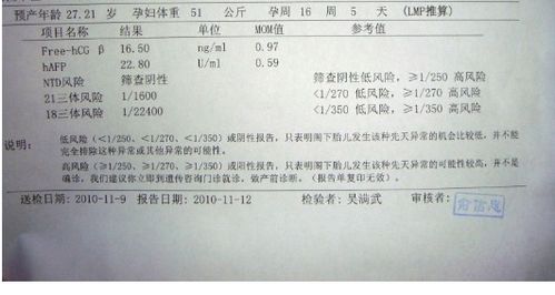 唐筛几周做合适