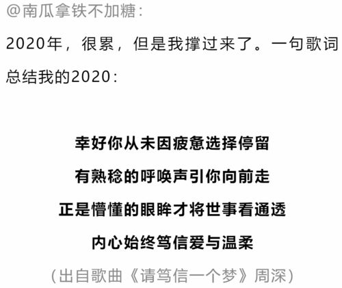 总结2020年的短句子